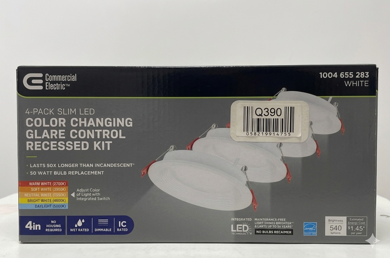COMMERCIAL-ELECTRIC - LUCES LED EMPOTRABLES